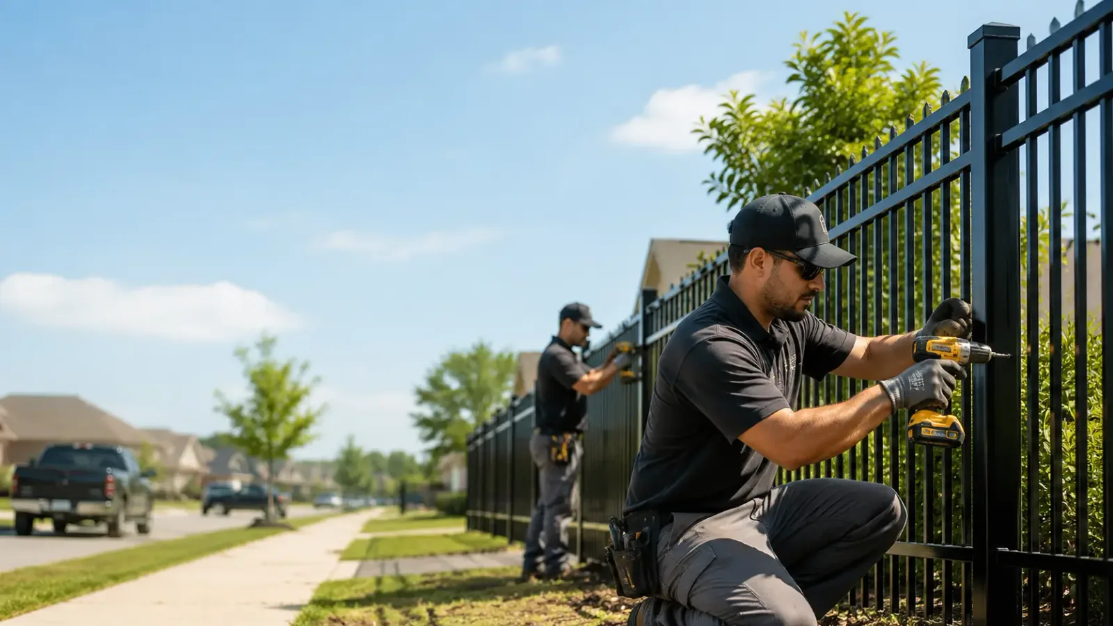 Metal Fence Installation in Hilton, NY